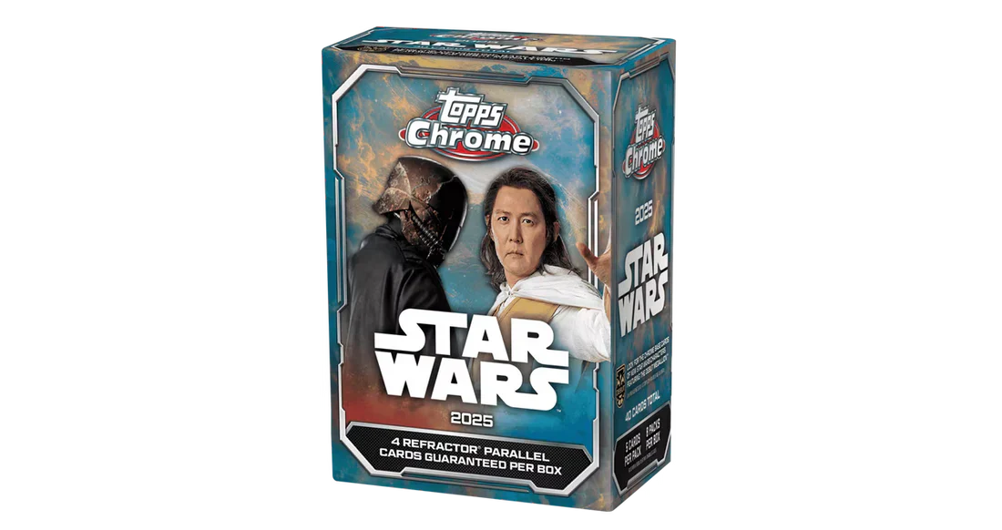 2025 Topps Chrome Star Wars Blaster Box