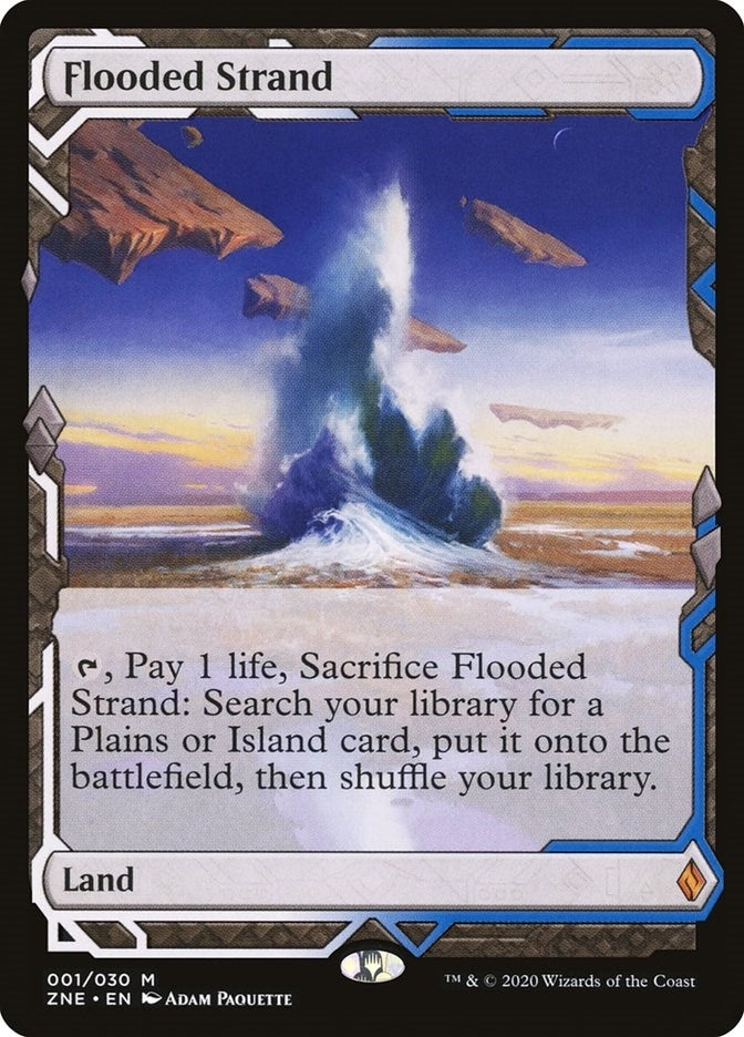 Flooded Strand (1) [Zendikar Rising Expeditions]