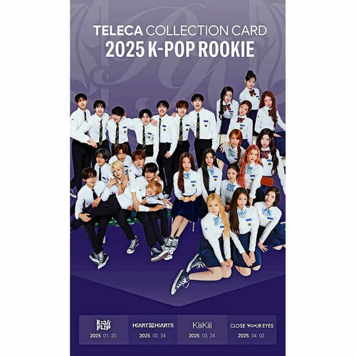 2025 K-Pop Rookie Teleca Collection Hobby Boaster Pack