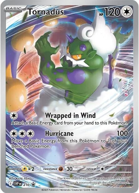 Tornadus - 210 (210) (Holofoil) [SV: Scarlet & Violet Promo Cards]