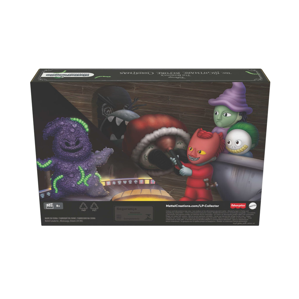 Little People Collector Disney Tim Burton's The Nightmare Before Christmas Lock Shock & Barrel Set