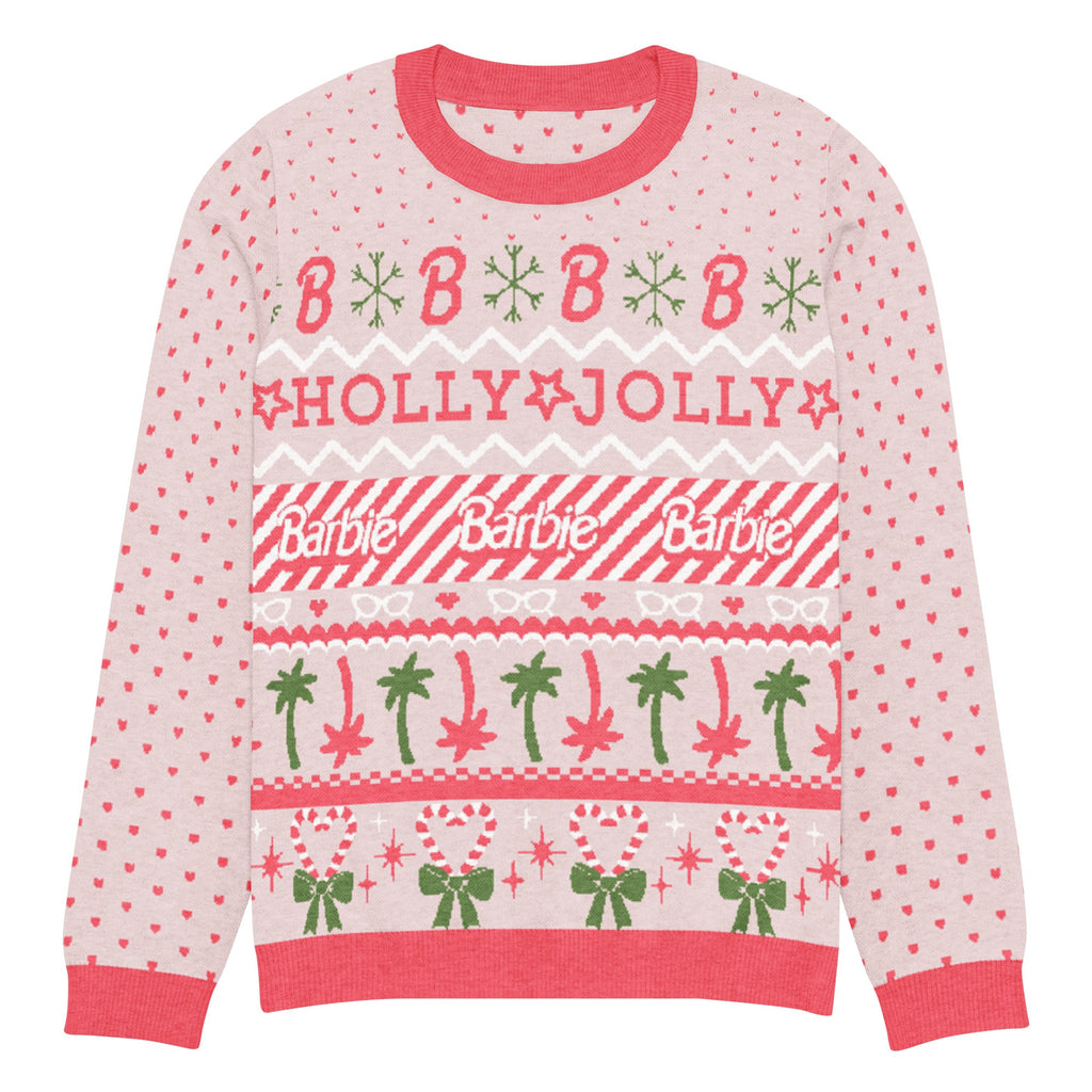 Barbie Holly Jolly Pink Ugly Sweater