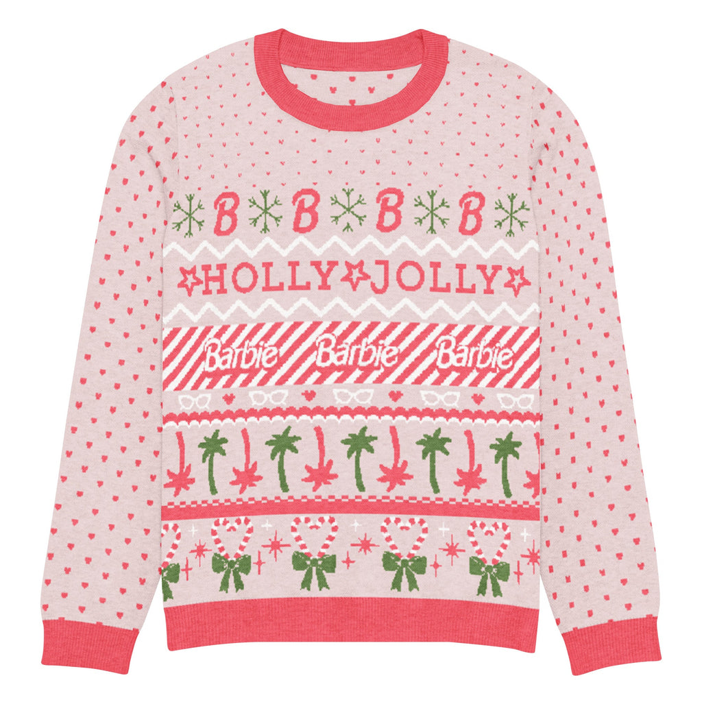 Barbie Holly Jolly Pink Ugly Sweater
