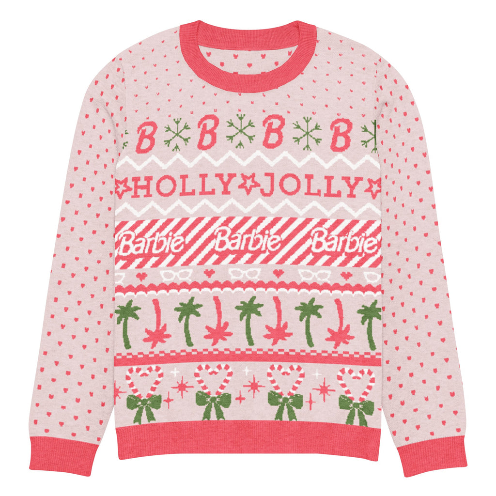 Barbie Holly Jolly Pink Ugly Sweater