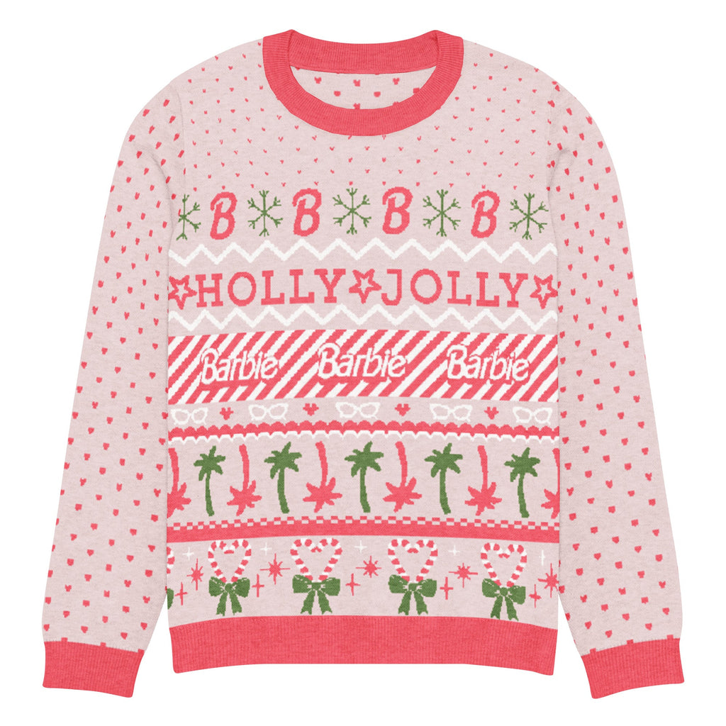 Barbie Holly Jolly Pink Ugly Sweater