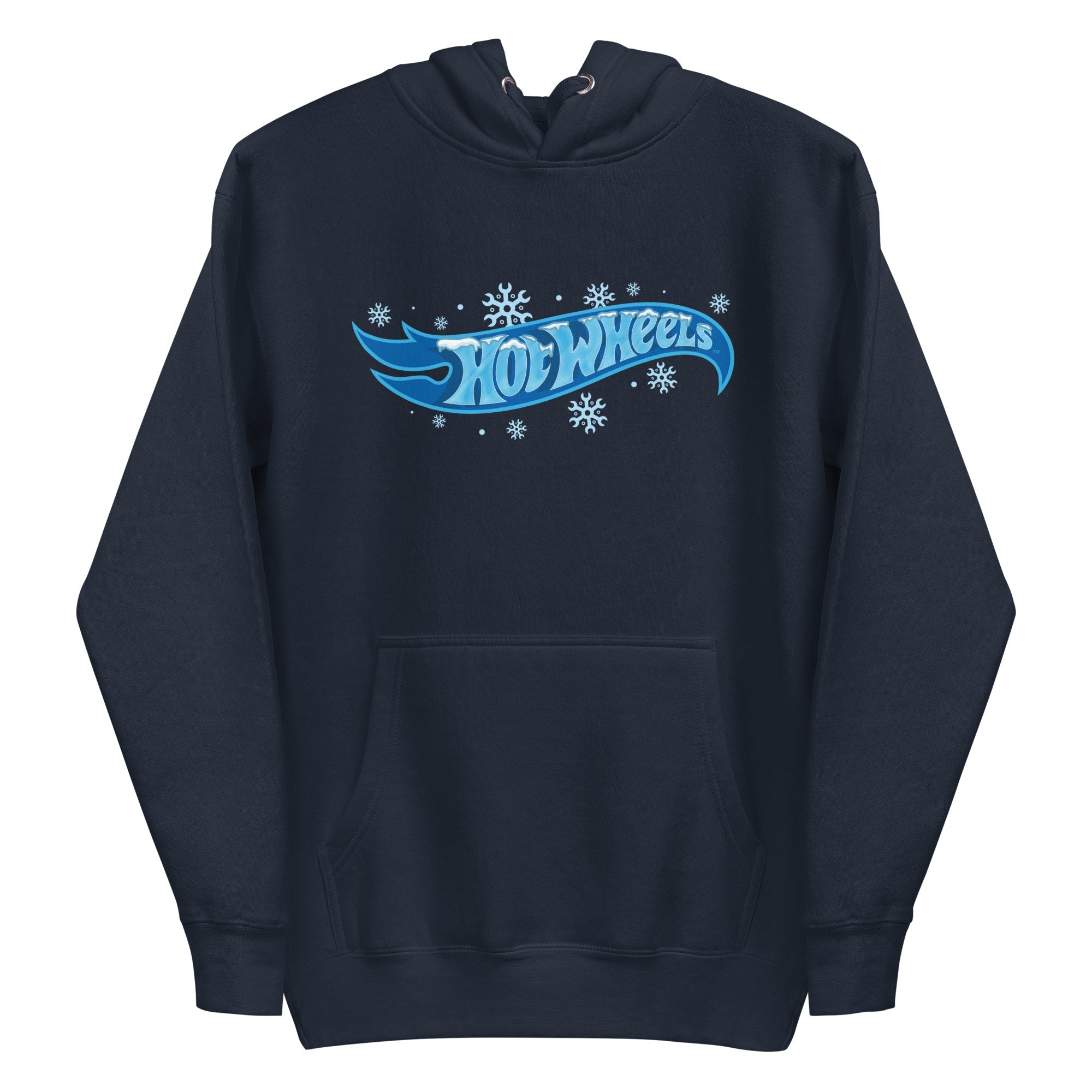 Hot Wheels Snowflake Gears Logo Navy Hoodie