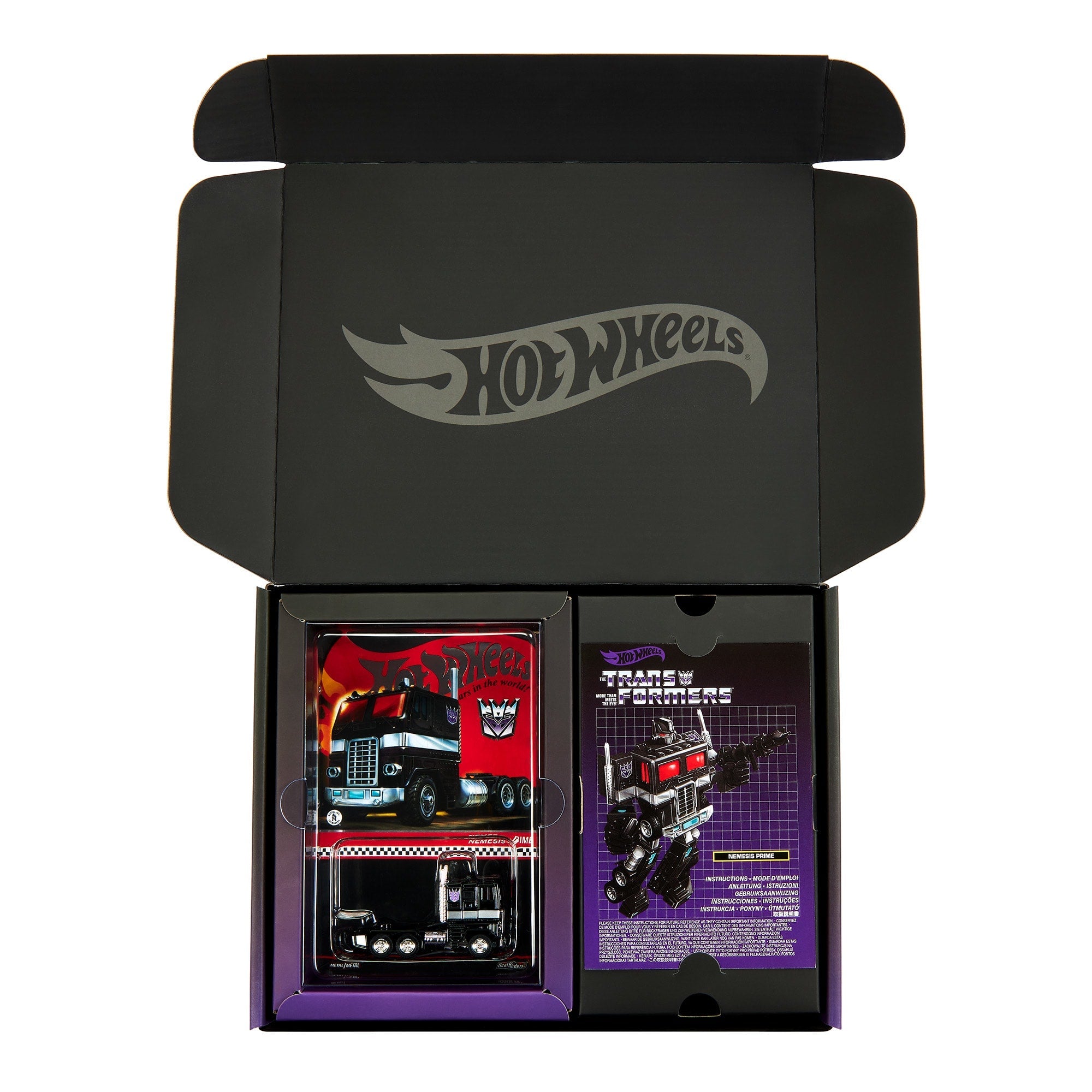 Hot Wheels Transformers Nemesis Prime