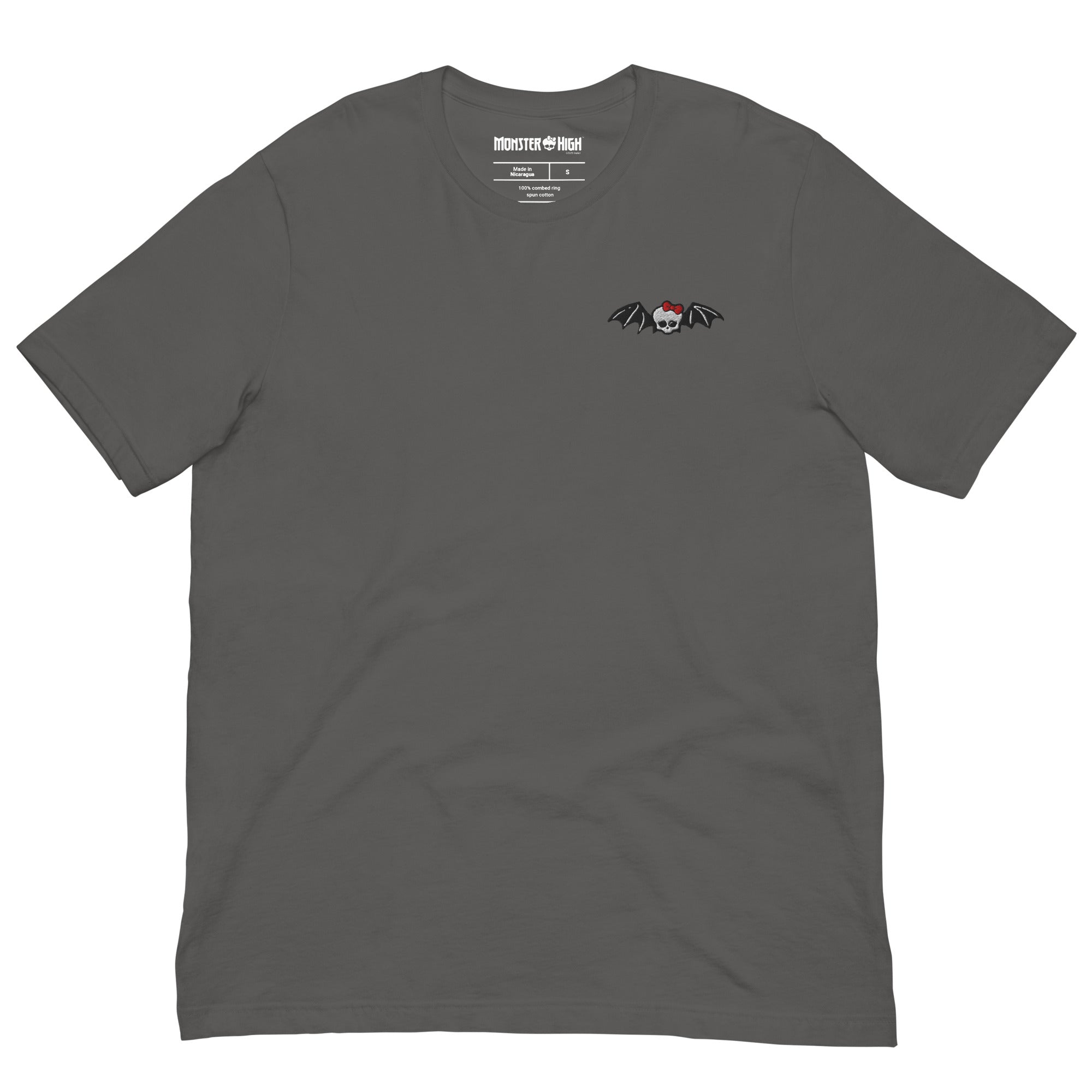 Monster High Tis the Season Embroidered Gray T-Shirt