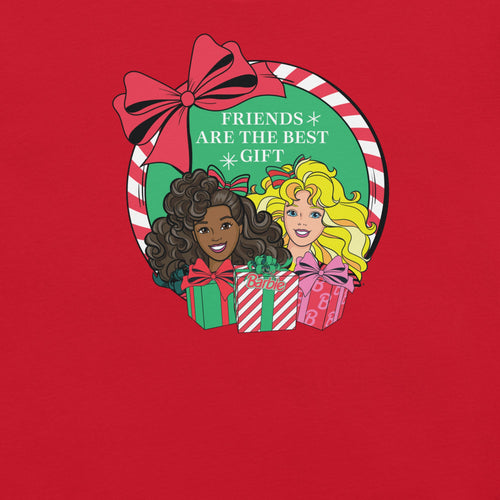 Barbie Friends are the Best Gift Red T-shirt