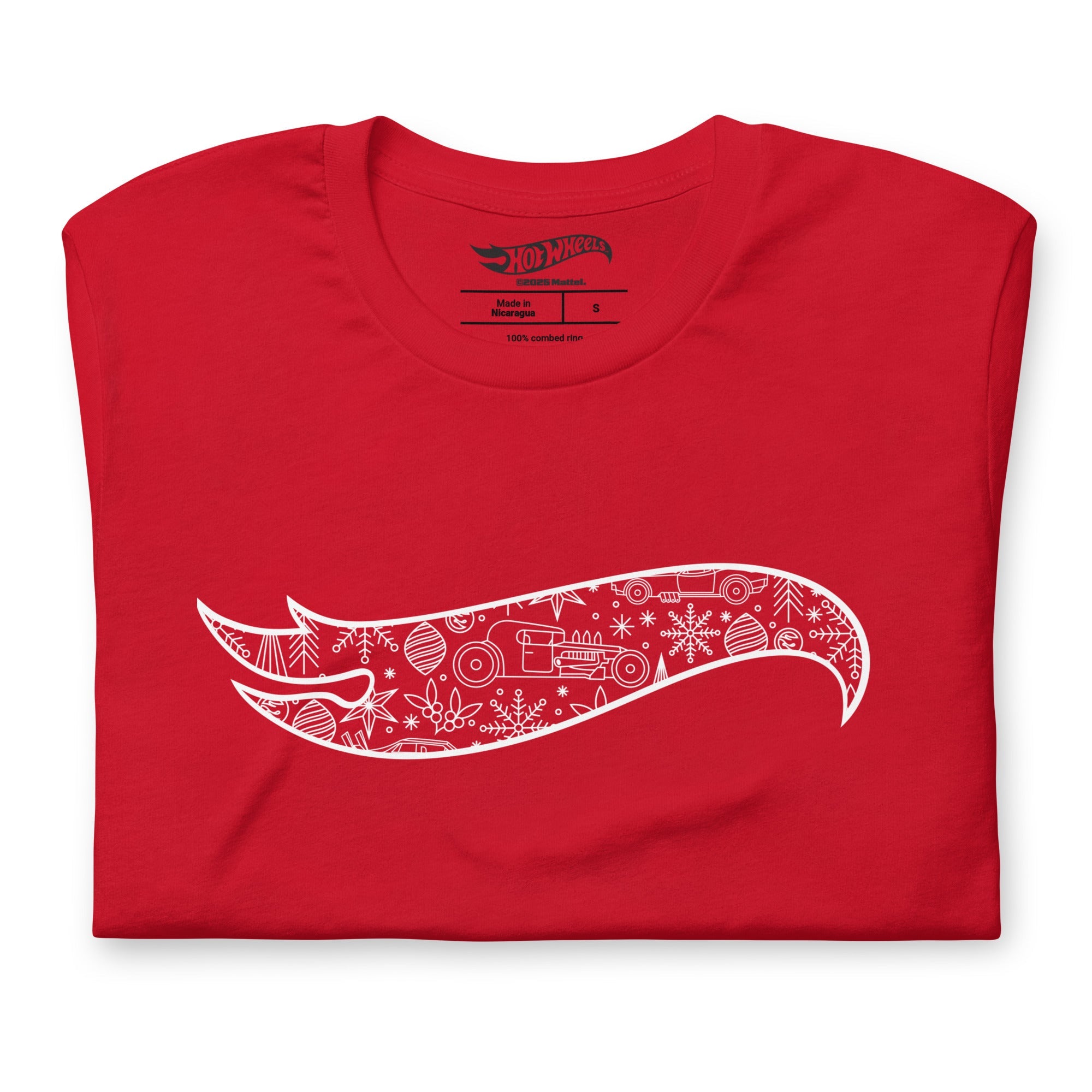 Hot Wheels Holiday Flame Red T-shirt