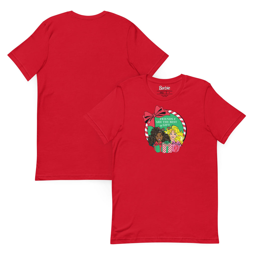 Barbie Friends are the Best Gift Red T-shirt