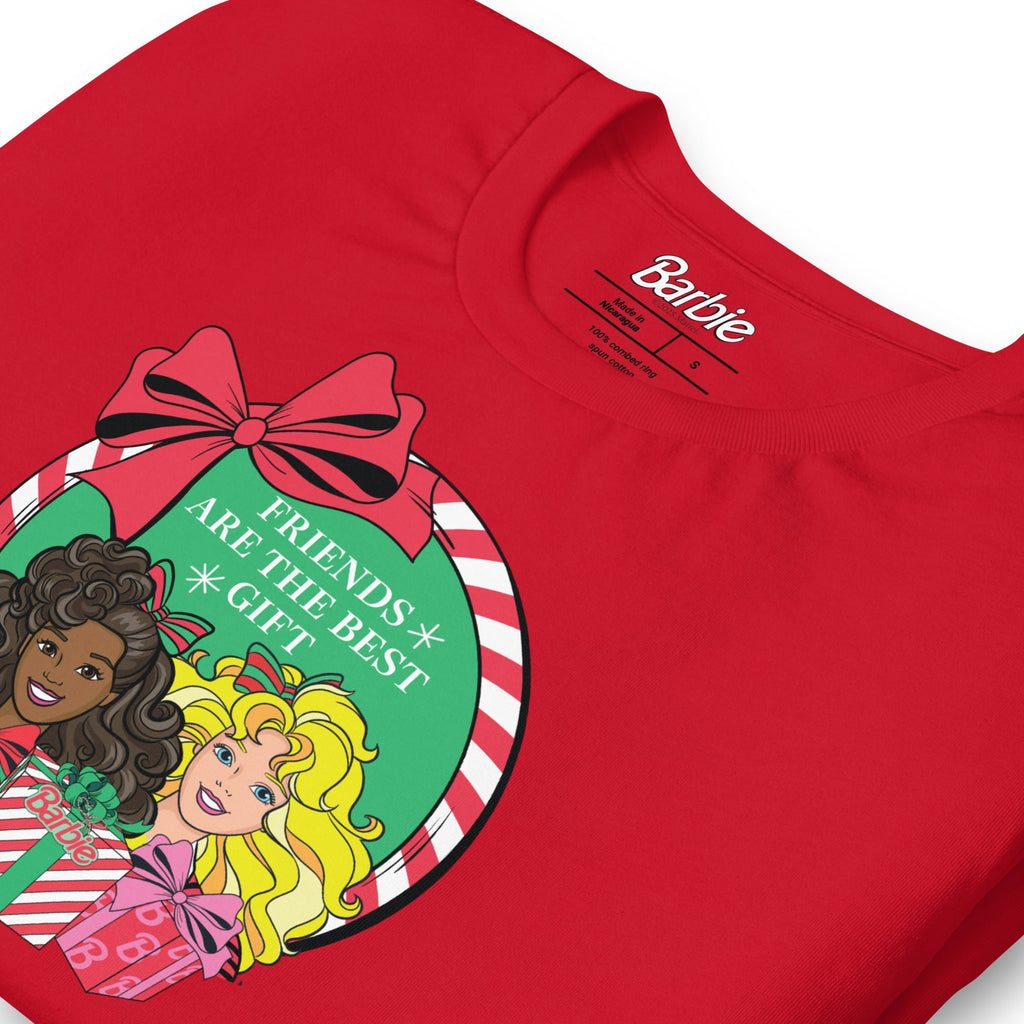 Barbie Friends are the Best Gift Red T-shirt