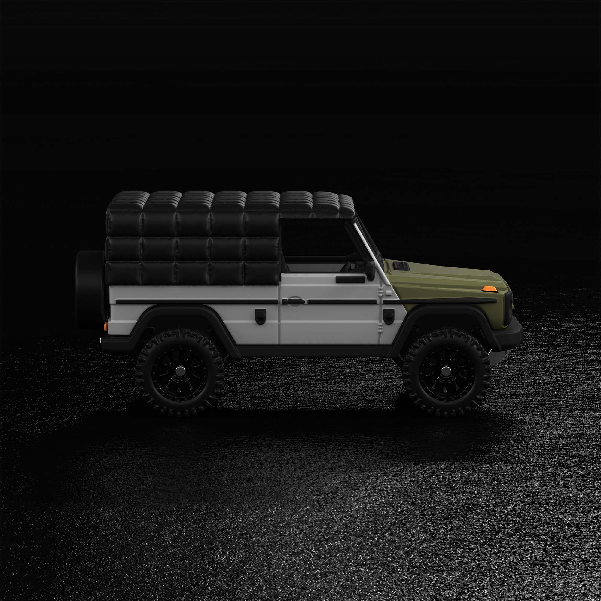 Hot Wheels x Mercedes-Benz Project G-class Past II Future designed by NIGO