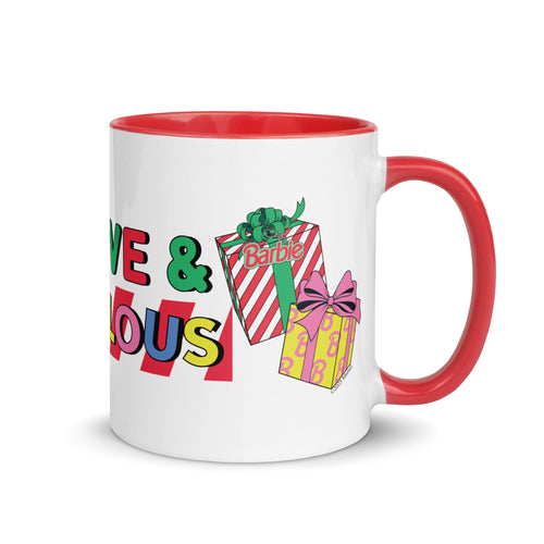 Barbie Festive and Fabulous White Mug